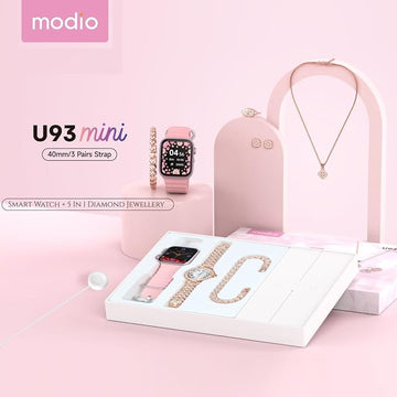 Smart Watch 40mm &amp; Diamond Jewelry Combo
