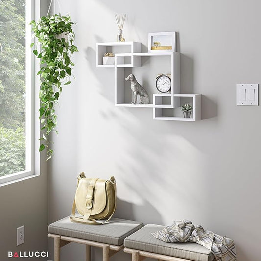 Cube Floating Decorative Wall Shelf 