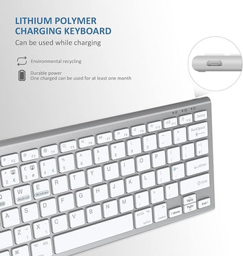 Wireless Bluetooth Keyboard 