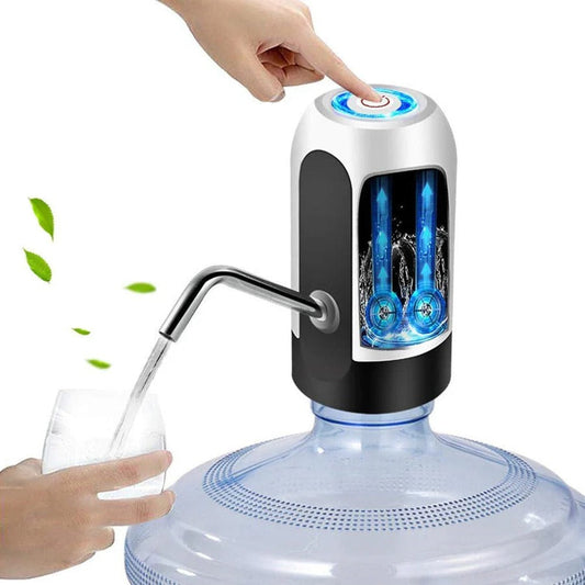 Portable Water Dispenser Electric Pump Usb Charge Water Pump For Gallon Bottle With Extension 