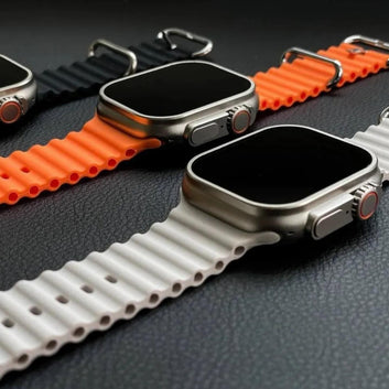 Smart watch with logo airpods pro