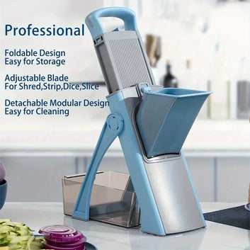 Multifunctional Kitchen Vegetable Cutter Chopper Adjustable Blade Slicer